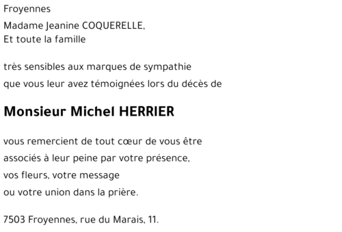 Michel HERRIER