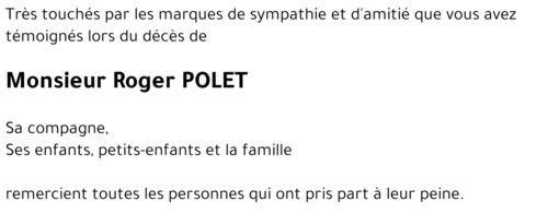 Roger POLET