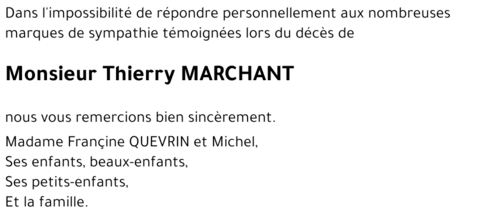 Thierry MARCHANT