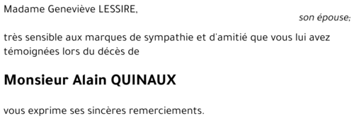 Alain QUINAUX