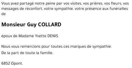 Guy COLLARD