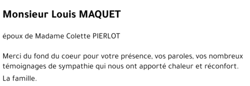 Louis MAQUET