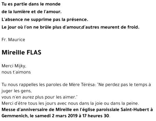 Mireille FLAS