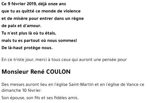 René COULON
