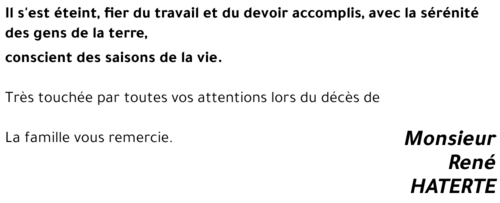 René HATERTE