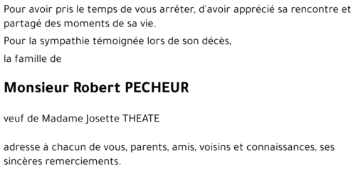 Robert PECHEUR