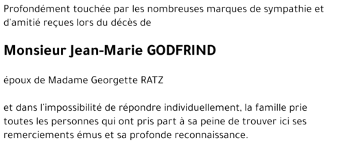 Jean-Marie GODFRIND