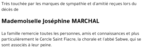 Joséphine MARCHAL
