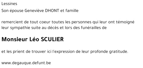 Léo SCULIER