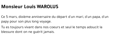 Louis WAROLUS
