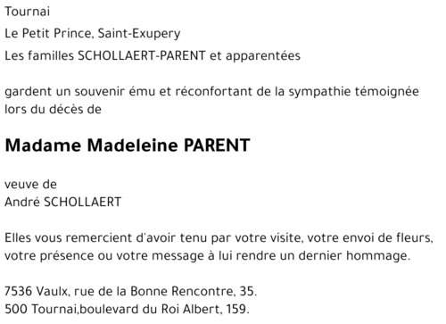 Madeleine PARENT