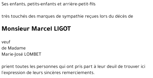 Marcel LIGOT