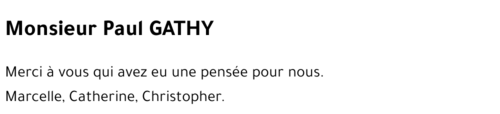 Paul GATHY