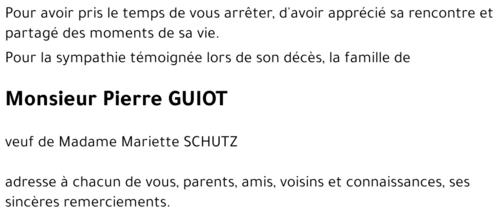 Pierre GUIOT
