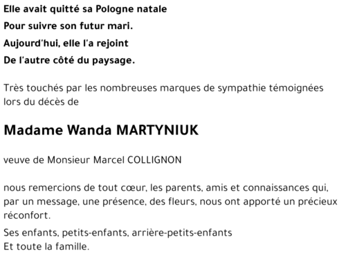 Wanda MARTYNIUK 