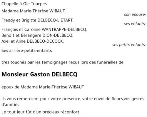 Gaston Delbecq