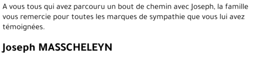 Joseph MASSCHELEYN