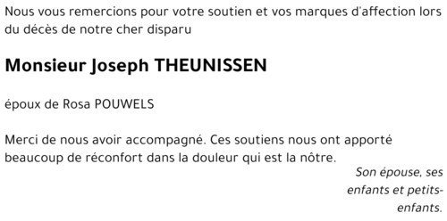 Joseph THEUNISSEN