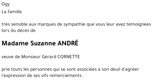 Suzanne André