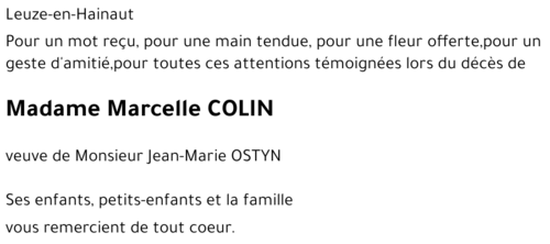 Marcelle COLIN