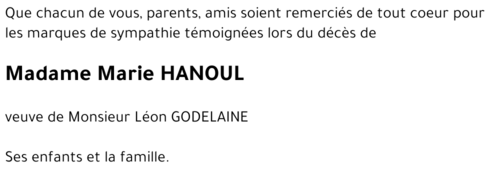 Marie HANOUL