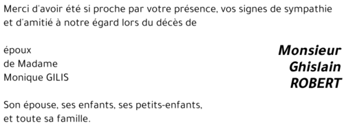 Ghislain ROBERT