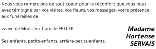 Hortense SERVAIS
