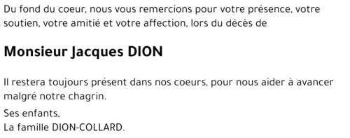 Jacques DION