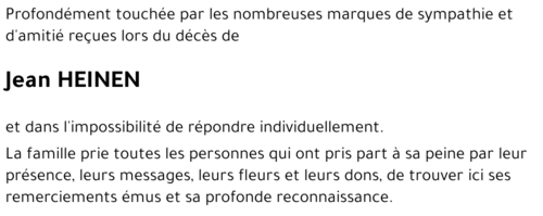 Jean HEINEN