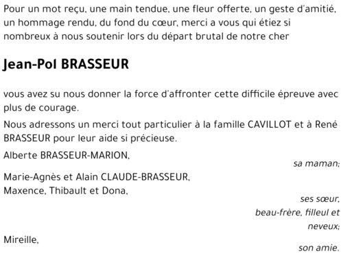 Jean-pol BRASSEUR
