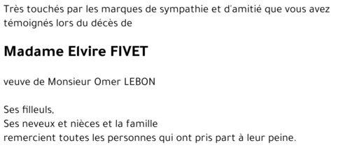Elvire FIVET