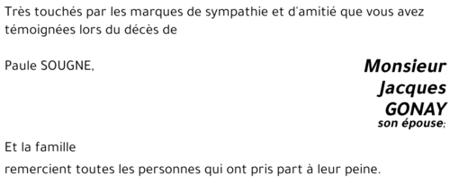 Jacques GONAY