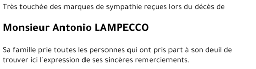 Antonio LAMPECCO