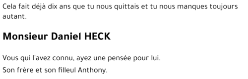 Daniel HECK