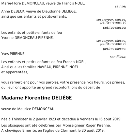 Florentine DELIÈGE
