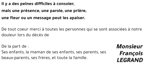 François LEGRAND