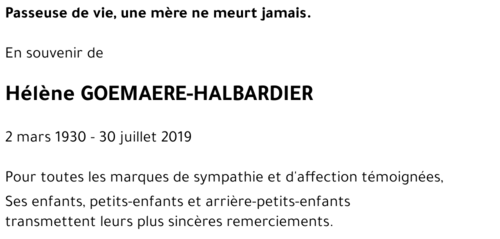 Hélène GOEMAERE 
