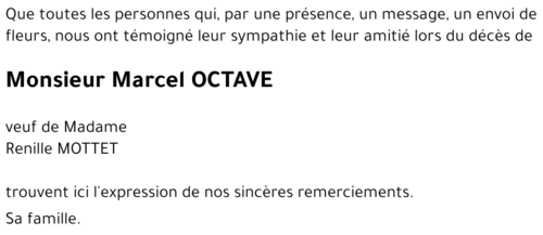 Marcel OCTAVE