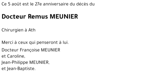 Remus RENIER