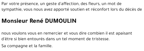 René DUMOULIN