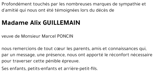 Alix GUILLEMAIN 