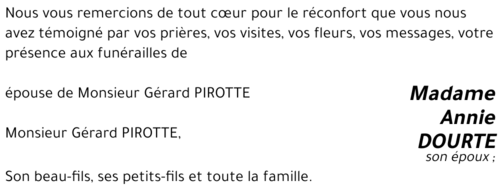 Annie DOURTE