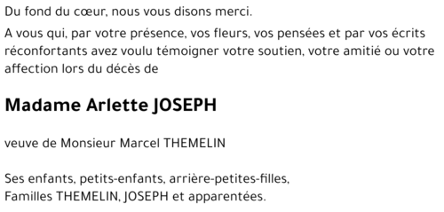 Arlette JOSEPH