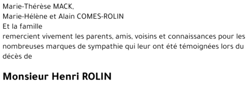 Henri ROLIN