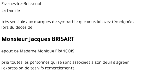 Jacques BRISART