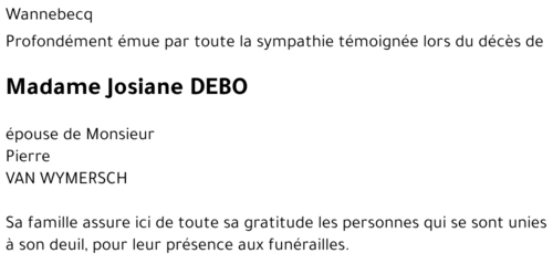 Josiane Debo