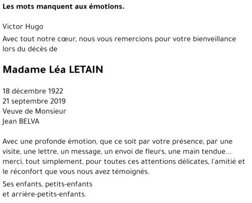 Léa LETAIN