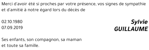 Sylvie GUILLAUME