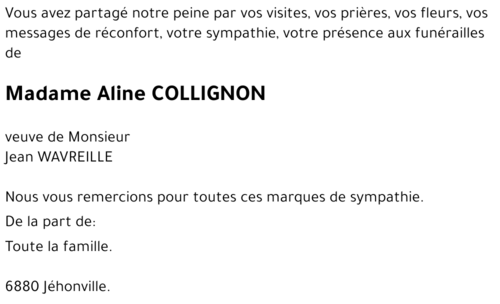 Aline COLLIGNON