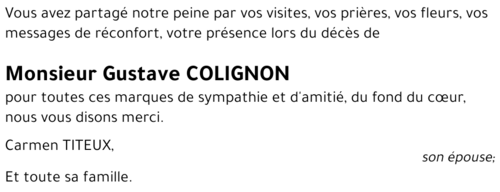 Gustave COLIGNON